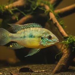Yellow Acara, photo 3
