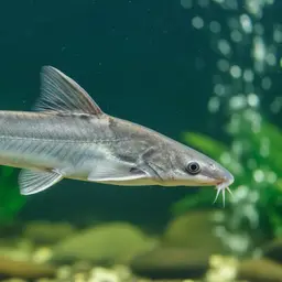 Silver dolphin catfish