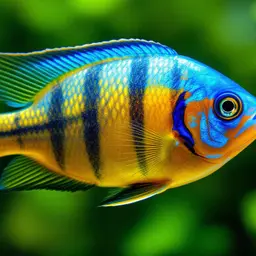 Apisto Blue Head, photo 2