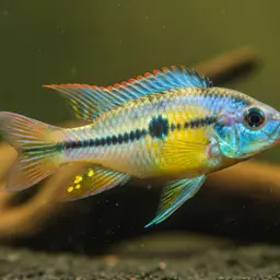 Apisto Blue Head