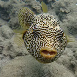 Scribbled Pufferfish, photo 6