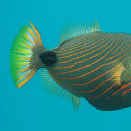 Orangestriped Triggerfish, photo 1