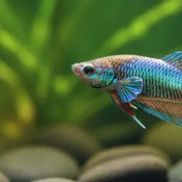 Emerald green betta, photo 12