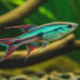 Blue Lyretail Killifish