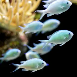 Blue-green Chromis, photo 2