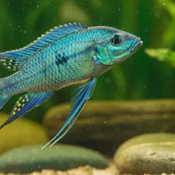 Featherfin Cichlid, photo 12
