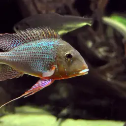 Threadfin Eartheater, photo 9