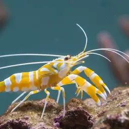 golden coral shrimp
