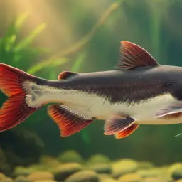 Asian Red Tailed Catfish, photo 6