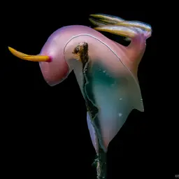 Lavender Split-tooth Dorid, photo 4