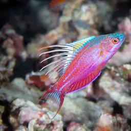 Blue Flasher-wrasse, photo 12