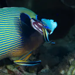 Emperor Angelfish, photo 9