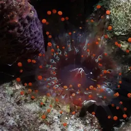 Orange Ball Anemone, photo 12