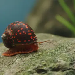 Red Spotted Nerite Snail, photo 1