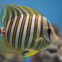 sailfin tang, photo 1