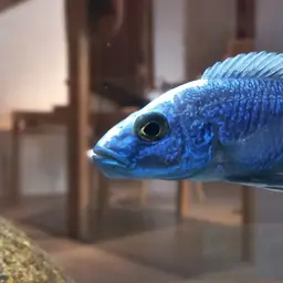 Electric Blue Cichlid, photo 6