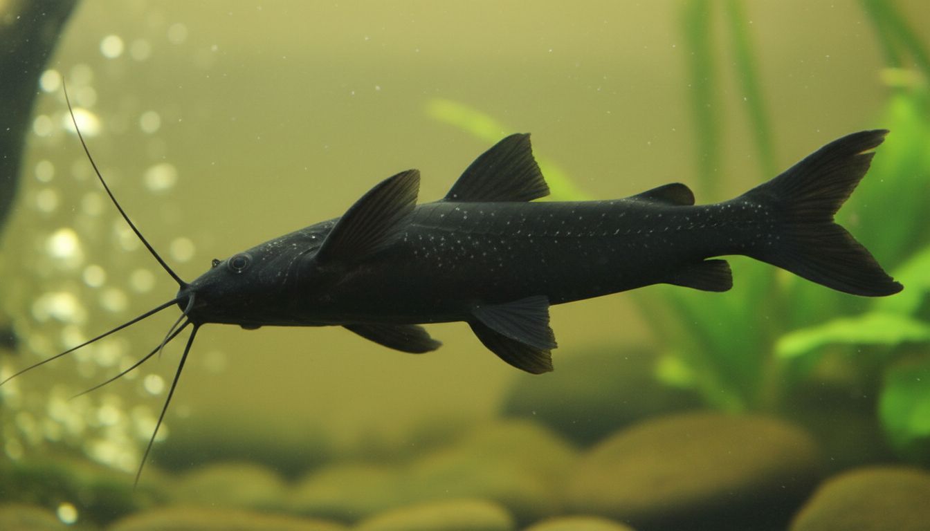 Left Catfish Upside-down Catfish (Mystus leucophasis) · Aquariumpro